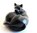 Quintessence Stone Cats "Cuddly Cats" - Black