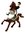 Dressage Horse with Rider Trinket Box or Figurine