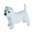 John Beswick Dachshund Blk & Tan Standing Dog Figurine