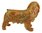 Cavalier King Charles Spaniel Dog Enamelled Trinket Box -Ruby