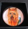 Yorkishire Terrier  Decorative Dog Crystal Paperweight