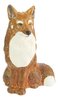 Red Fox Ceramic Money Box or Figurine 19cm High