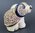 Rinconada De Rosa White Confetti Elephant Figurine