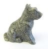 Quintessence Miniature Stone Resin Dog Scottish Terrier GREY
