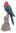 Miniature Porcelain King Parrot Bird Figurine Appr 8cm High