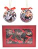 Dog & Cat Christmas Tree Baubles Set/6 Boxed