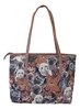 Tapestry Multi Cat design Shoulder tote handbag