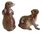 Meerkat Figurines - Set of 2 - Ceramic